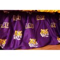 College Covers College Covers LSUDRFL LSU Printed Dust Ruffle Full LSUDRFL